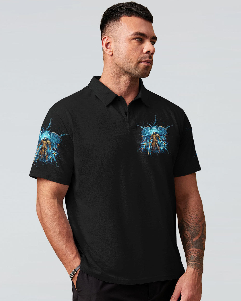 The Devil Saw Me With My Head Down Warrior Men's All Over Print Shirt - Tltw0405245, easychoo.com