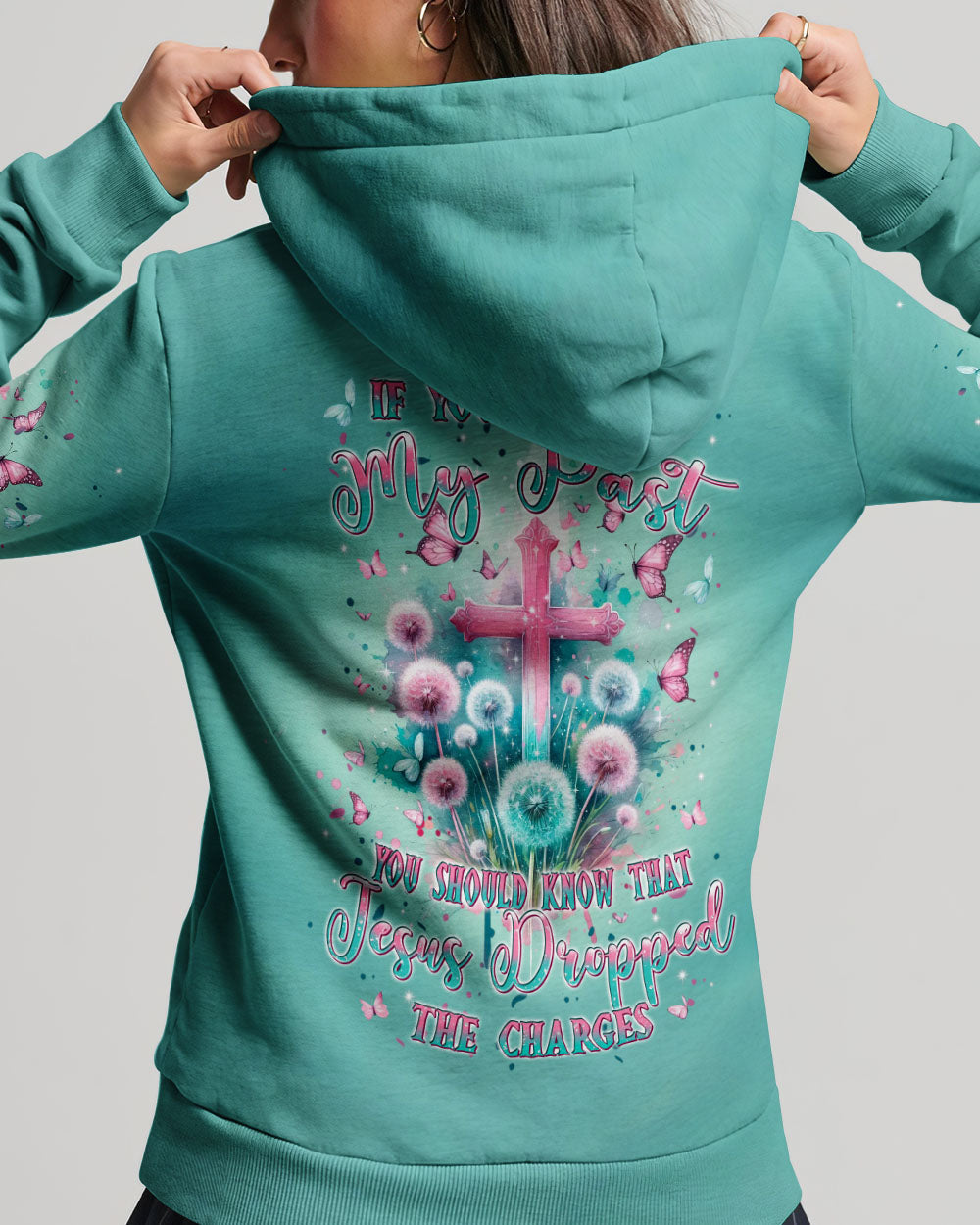 Jesus Dropped The Charges Women's All Over Print Shirt - Tlpq1504243, easychoo.com