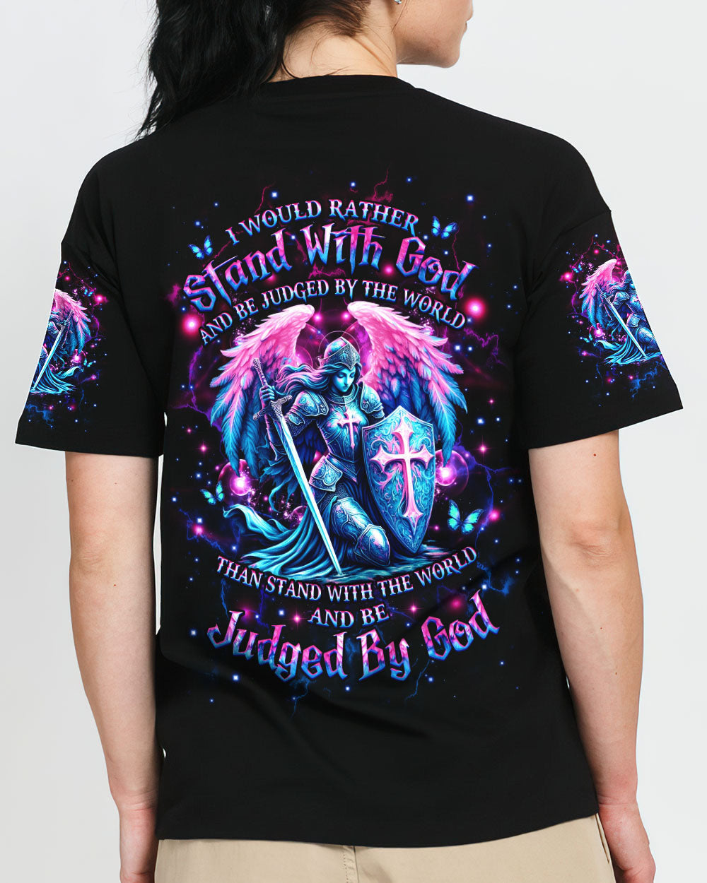 I Would Rather Stand With God Women's All Over Print Shirt - Yhhg2805241, easychoo.com