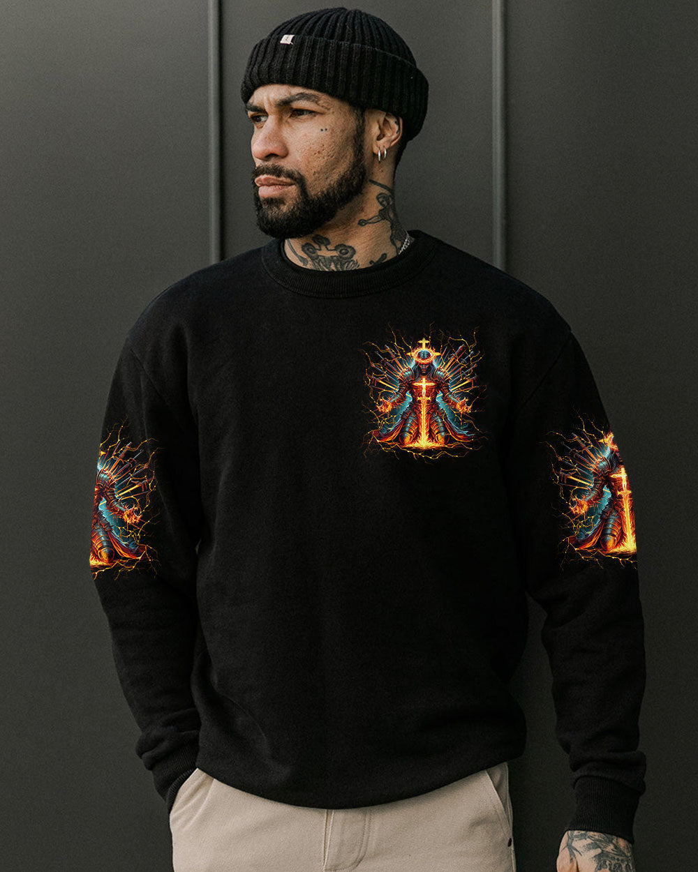 The Devil Caught Me With My Head Down Men's All Over Print Shirt - Yhln1505244, easychoo.com