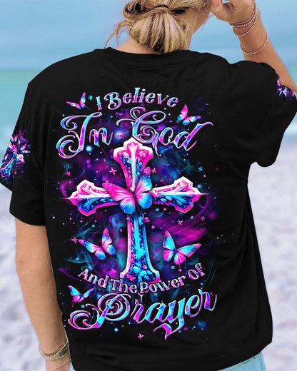 I Believe In God Women's All Over Print Shirt - Yhdu1604241, easychoo.com
