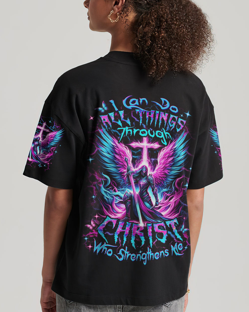 I Can Do All Things Women's All Over Print Shirt - Yhdu2905244, easychoo.com