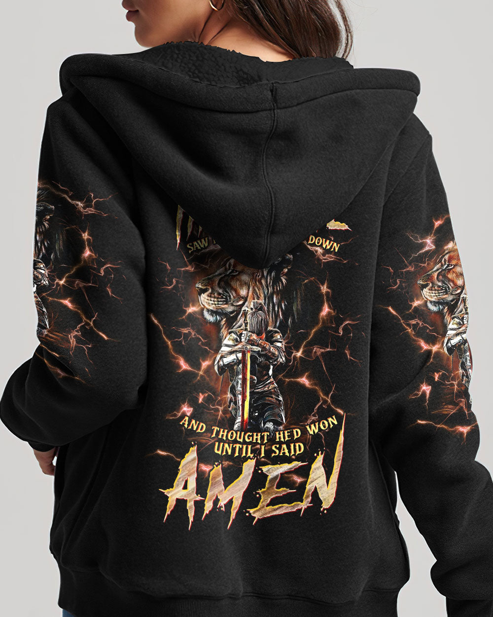 The Devil Saw Me With My Head Down Women's All Over Print Shirt - Tltw0305246, easychoo.com