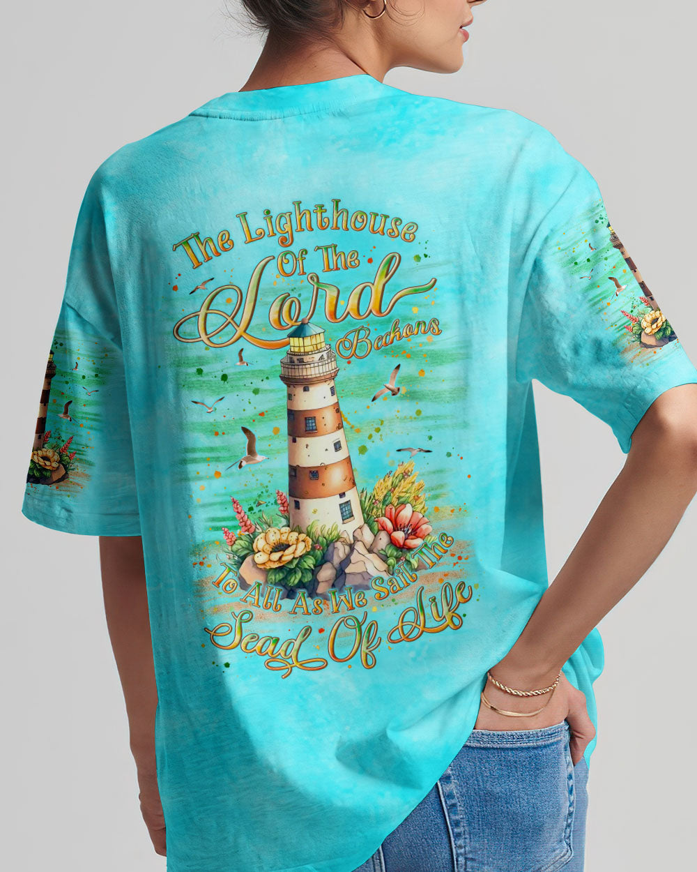 The Lighthouse Of The Lord Women's All Over Print Shirt - Yhln0605242, easychoo.com