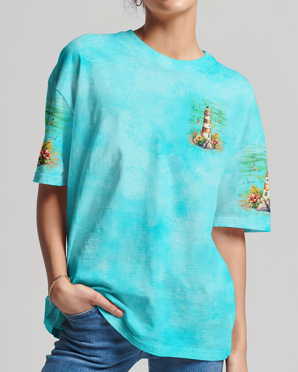 The Lighthouse Of The Lord Women's All Over Print Shirt - Yhln0605242, easychoo.com