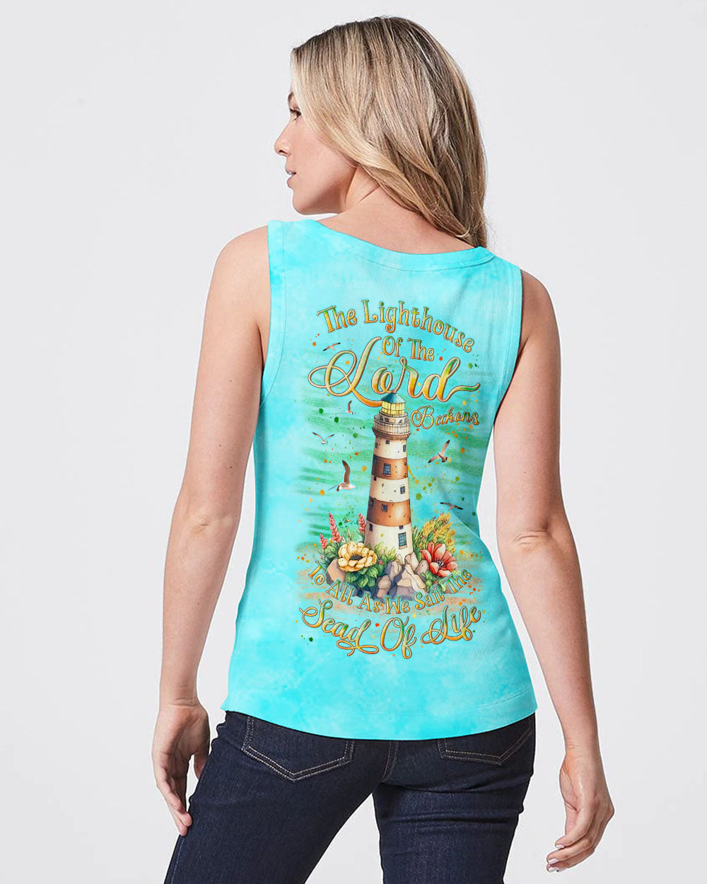 The Lighthouse Of The Lord Women's All Over Print Shirt - Yhln0605242, easychoo.com