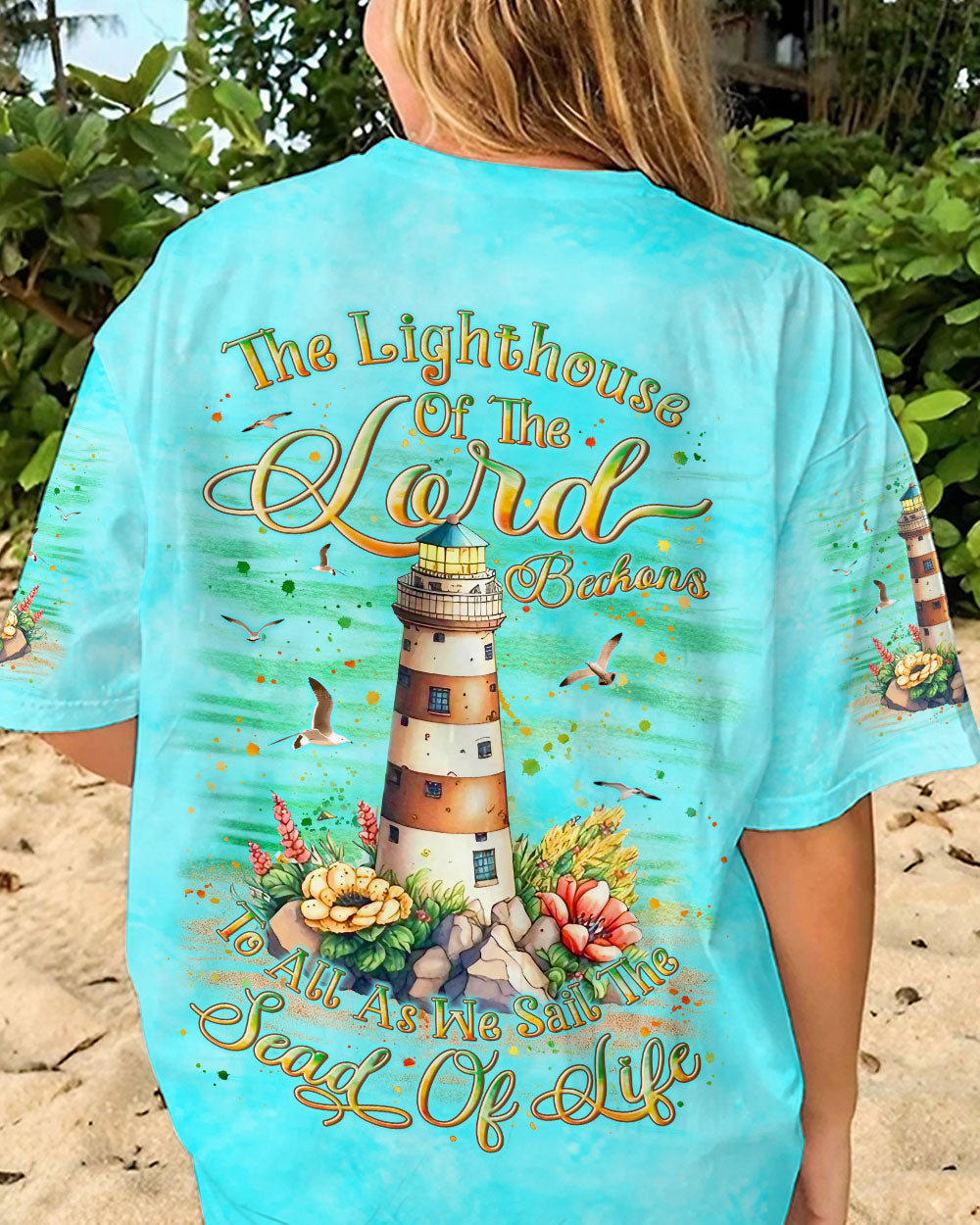 The Lighthouse Of The Lord Women's All Over Print Shirt - Yhln0605242, easychoo.com