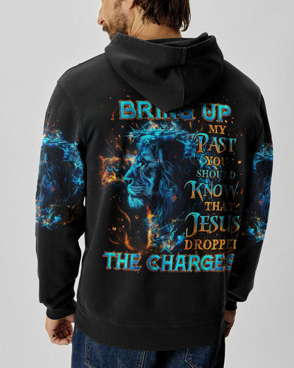 Jesus Dropped The Charges Lion Men's All Over Print Shirt - Tlno2405243, easychoo.com