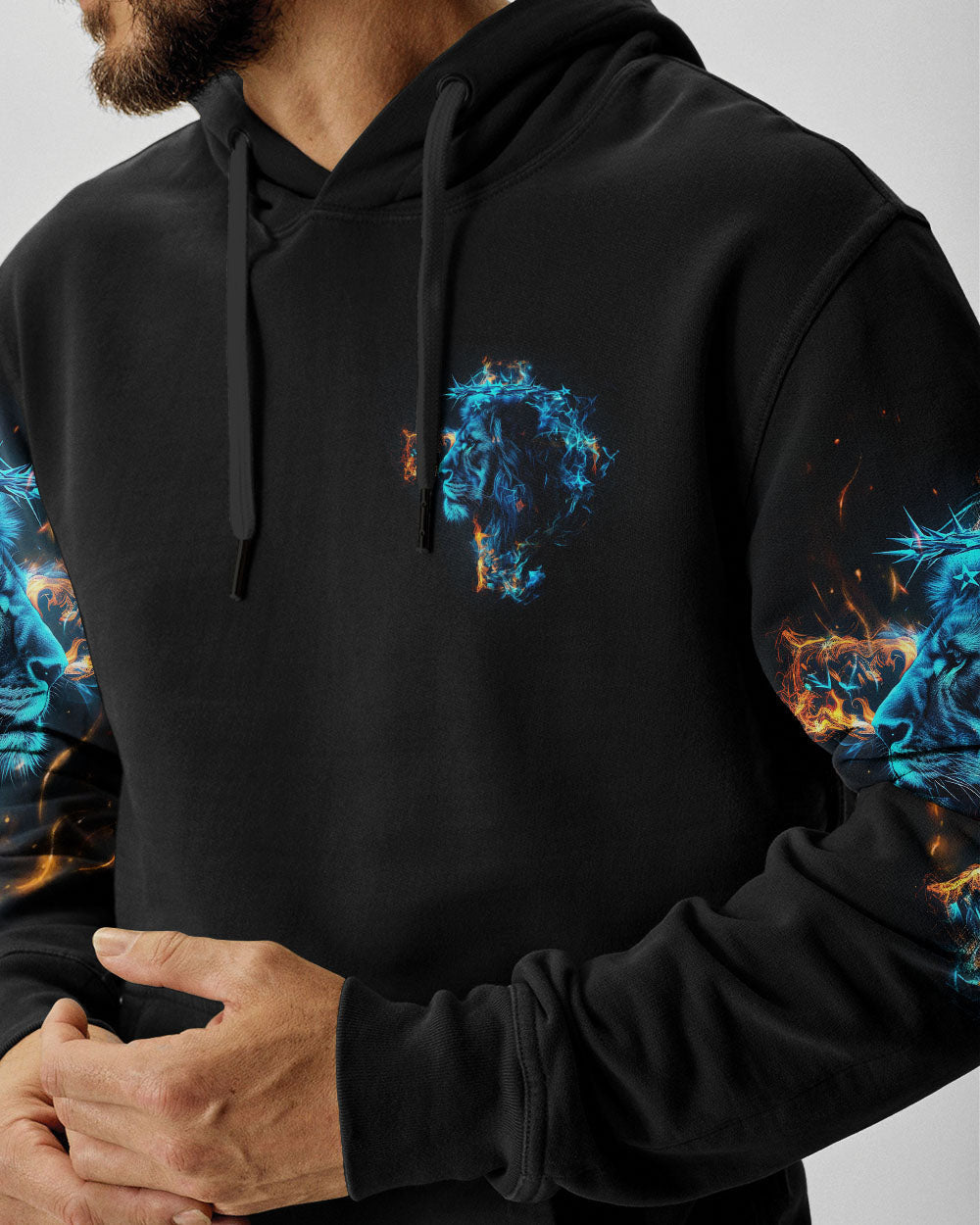 Jesus Dropped The Charges Lion Men's All Over Print Shirt - Tlno2405243, easychoo.com