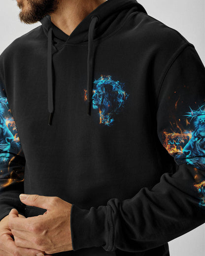 Jesus Dropped The Charges Lion Men's All Over Print Shirt - Tlno2405243, easychoo.com