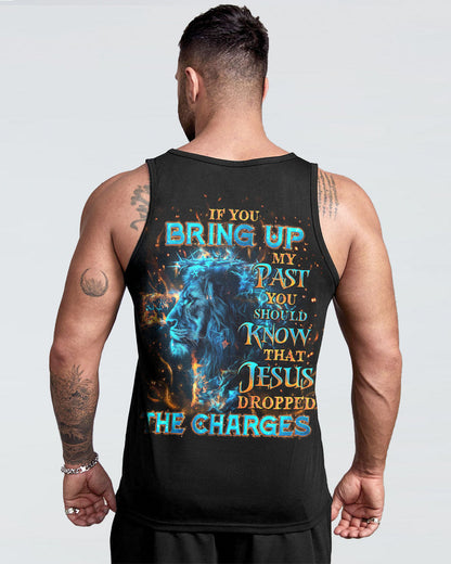 Jesus Dropped The Charges Lion Men's All Over Print Shirt - Tlno2405243, easychoo.com