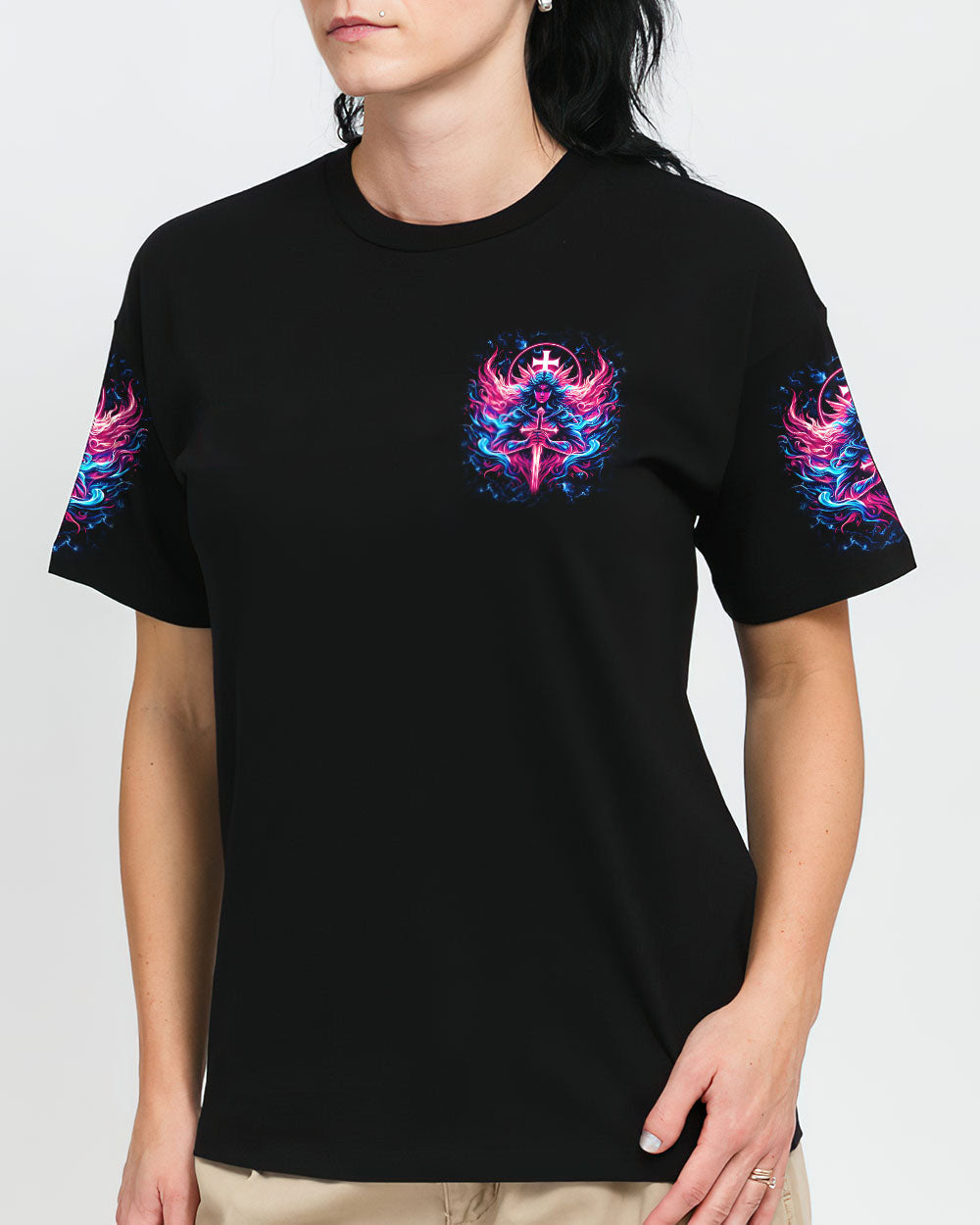 Be Strong And Courageous Women's All Over Print Shirt - Yhkd1604244, easychoo.com