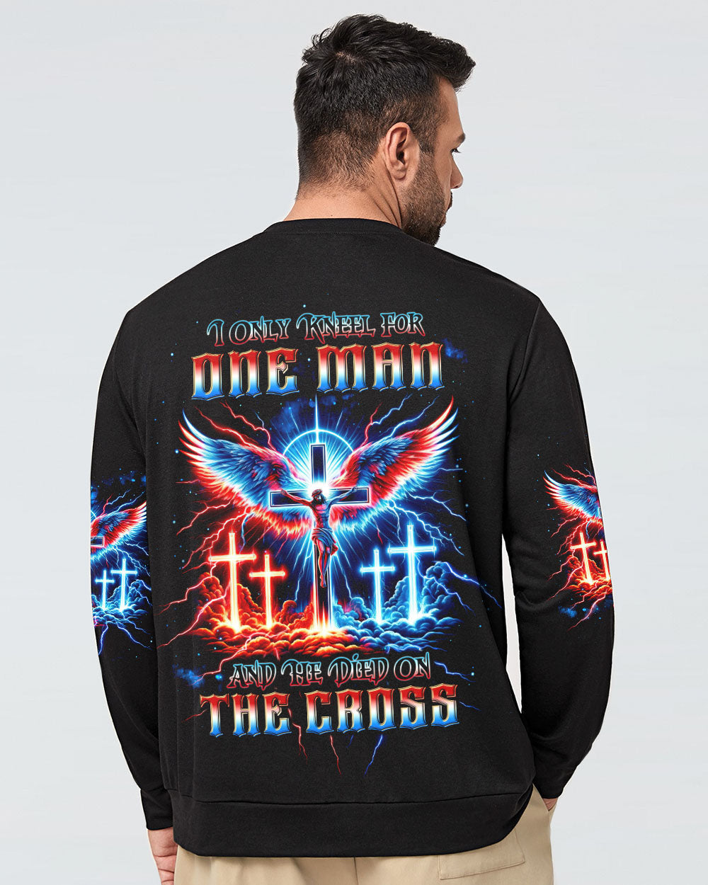 I Only Kneel For One Man Men's All Over Print Shirt - Tltw2805244, easychoo.com