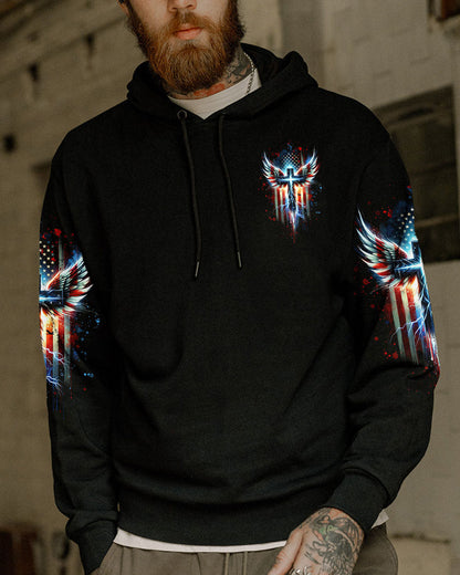 I Can Do All Things Cross Wings Men's All Over Print Shirt - Tltr1701244, easychoo.com