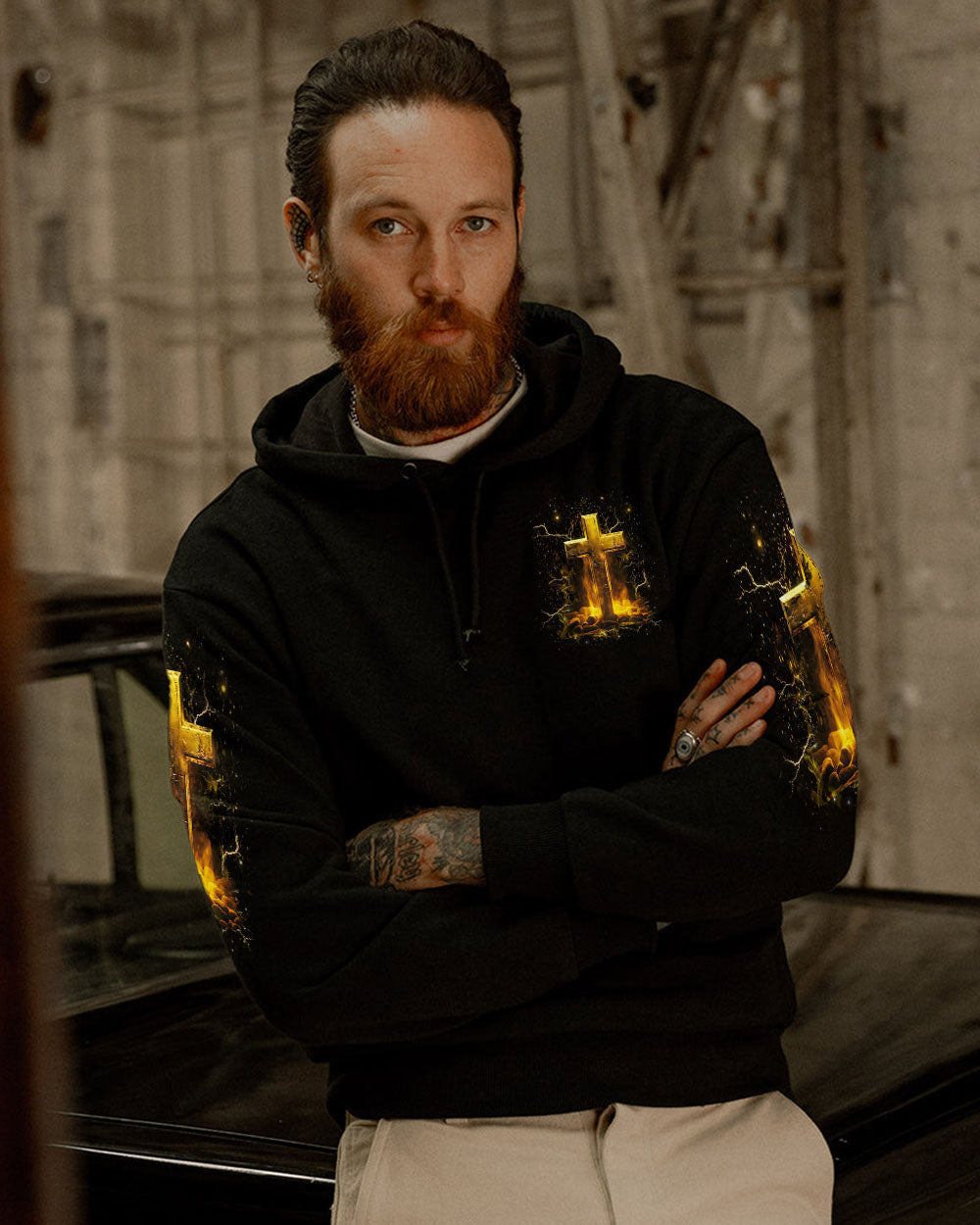 Jesus Is My God Men's All Over Print Shirt - Yhhn1405244, easychoo.com