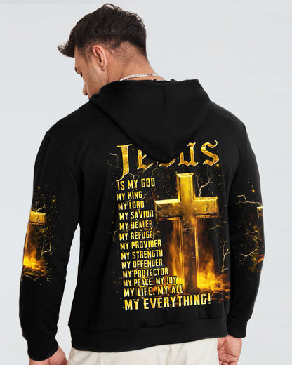 Jesus Is My God Men's All Over Print Shirt - Yhhn1405244, easychoo.com