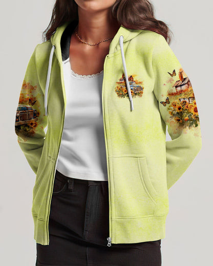 Jesus Take The Wheel Farm Truck Women's All Over Print Shirt - Tlno2504245, easychoo.com