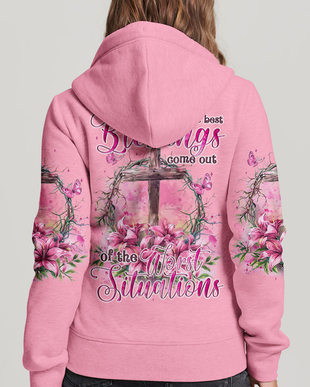 The Best Blessings Women's All Over Print Shirt - Tyqy1304243, easychoo.com