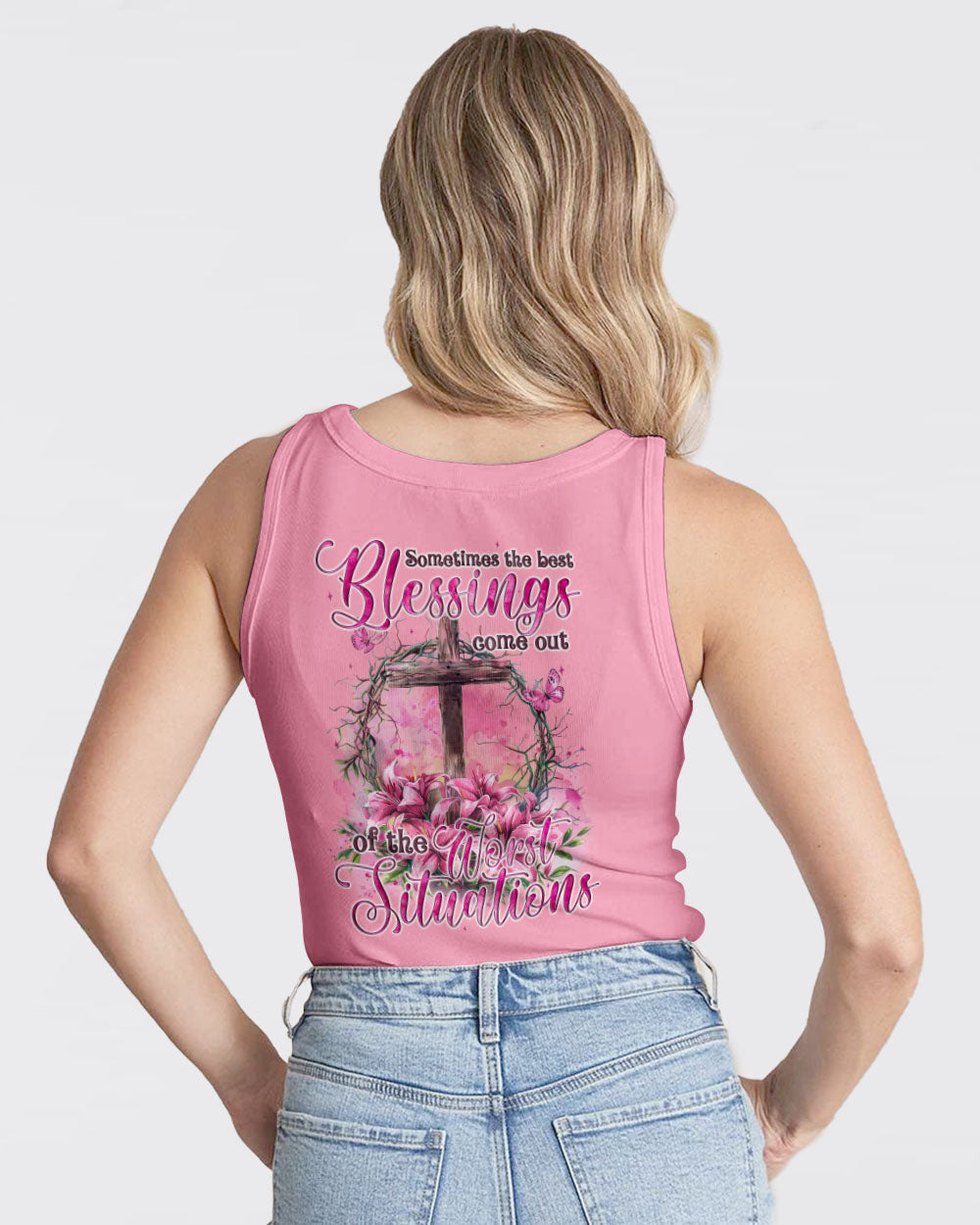 The Best Blessings Women's All Over Print Shirt - Tyqy1304243, easychoo.com