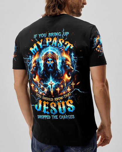 Jesus Dropped The Charges Lion Men's All Over Print Shirt - Tltw3105244, easychoo.com