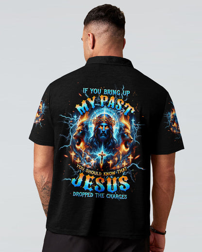 Jesus Dropped The Charges Lion Men's All Over Print Shirt - Tltw3105244, easychoo.com