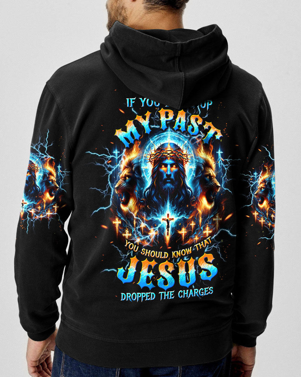 Jesus Dropped The Charges Lion Men's All Over Print Shirt - Tltw3105244, easychoo.com