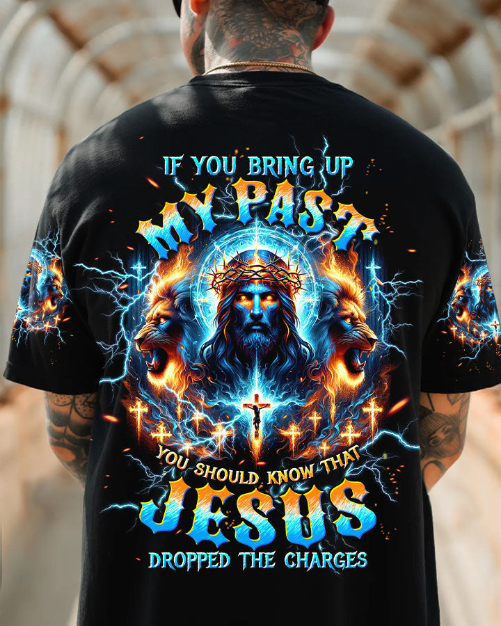 Jesus Dropped The Charges Lion Men's All Over Print Shirt - Tltw3105244, easychoo.com