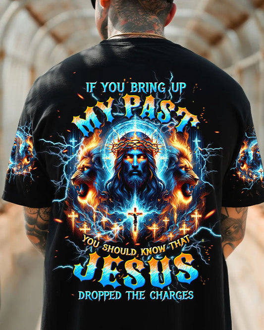 Jesus Dropped The Charges Lion Men's All Over Print Shirt - Tltw3105244, easychoo.com