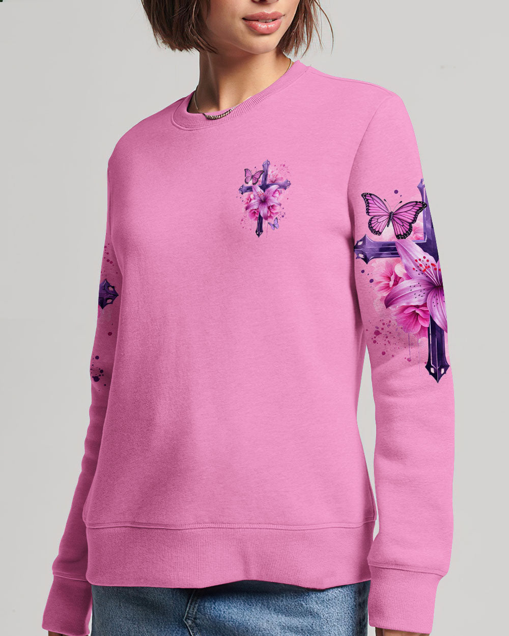 He Is My God And I Trust Him Women's All Over Print Shirt - Tyhi0605242, easychoo.com