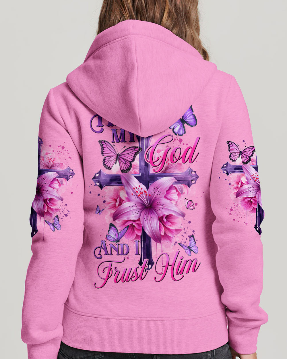 He Is My God And I Trust Him Women's All Over Print Shirt - Tyhi0605242, easychoo.com