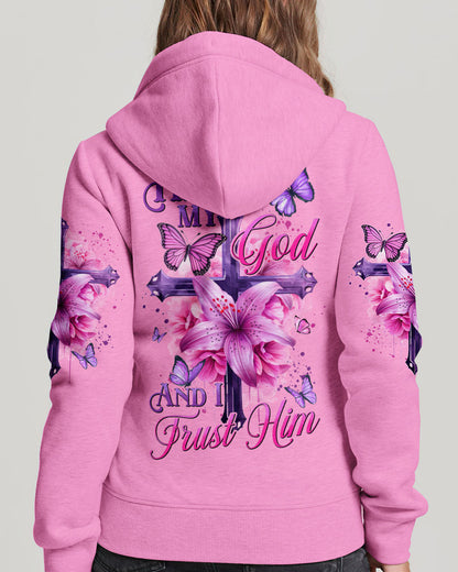 He Is My God And I Trust Him Women's All Over Print Shirt - Tyhi0605242, easychoo.com