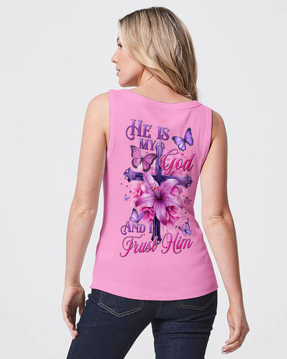 He Is My God And I Trust Him Women's All Over Print Shirt - Tyhi0605242, easychoo.com