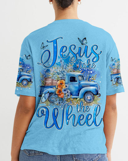 Jesus Take The Wheel Women's All Over Print Shirt - Tyqy0405242, easychoo.com