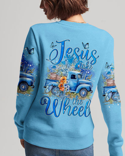 Jesus Take The Wheel Women's All Over Print Shirt - Tyqy0405242, easychoo.com