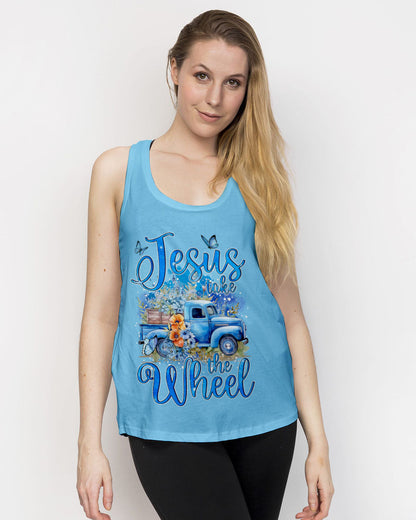 Jesus Take The Wheel Women's All Over Print Shirt - Tyqy0405242, easychoo.com