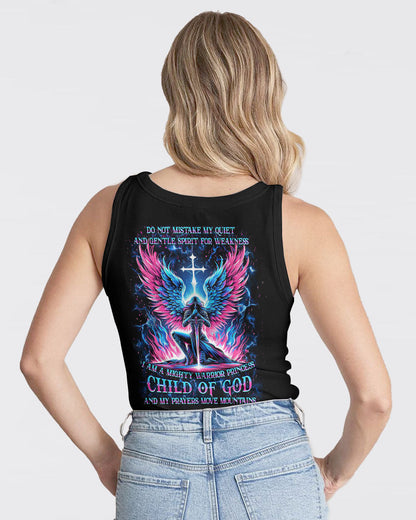 I Am A Mighty Warrior Princess Women's All Over Print Shirt - Yhkd2304243, easychoo.com