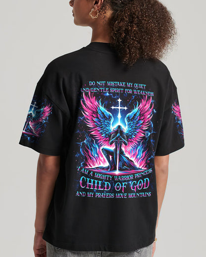 I Am A Mighty Warrior Princess Women's All Over Print Shirt - Yhkd2304243, easychoo.com