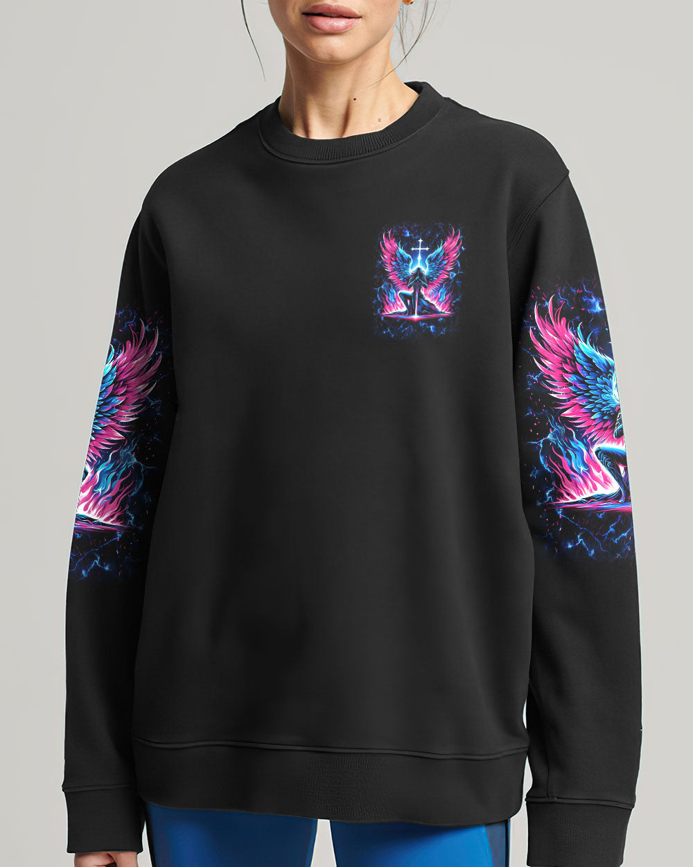 I Am A Mighty Warrior Princess Women's All Over Print Shirt - Yhkd2304243, easychoo.com