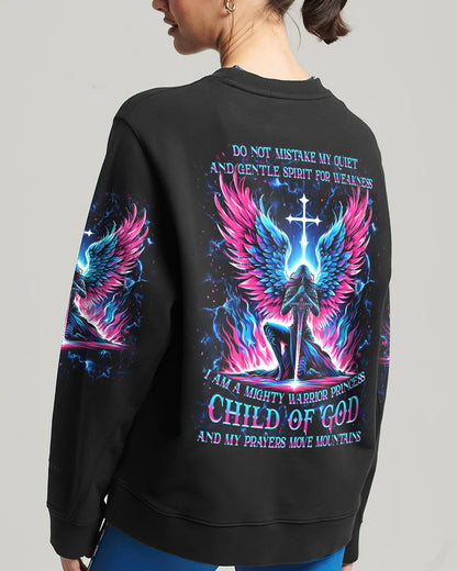 I Am A Mighty Warrior Princess Women's All Over Print Shirt - Yhkd2304243, easychoo.com