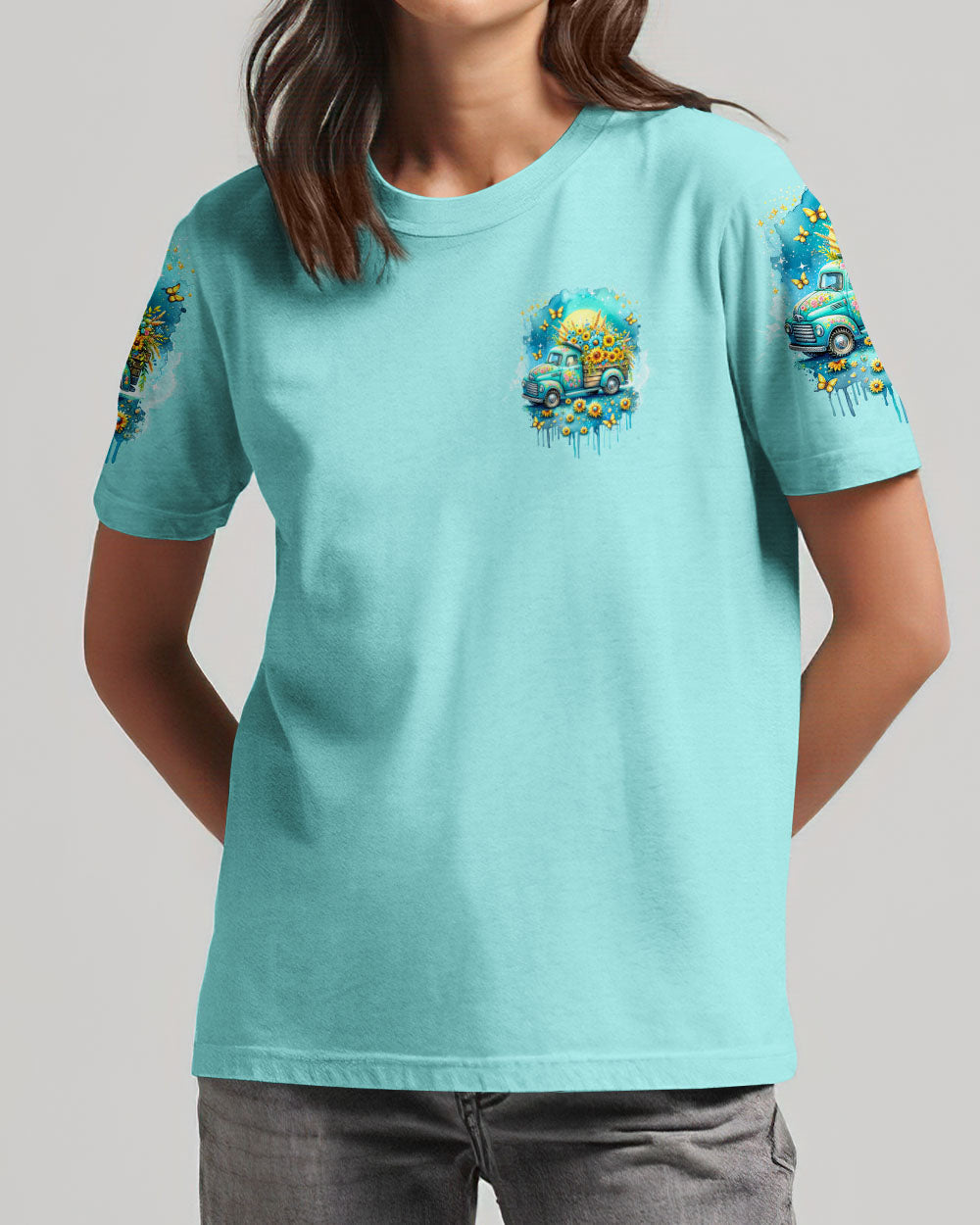 Jesus Take The Wheel Women's All Over Print Shirt - Tltw2604245, easychoo.com