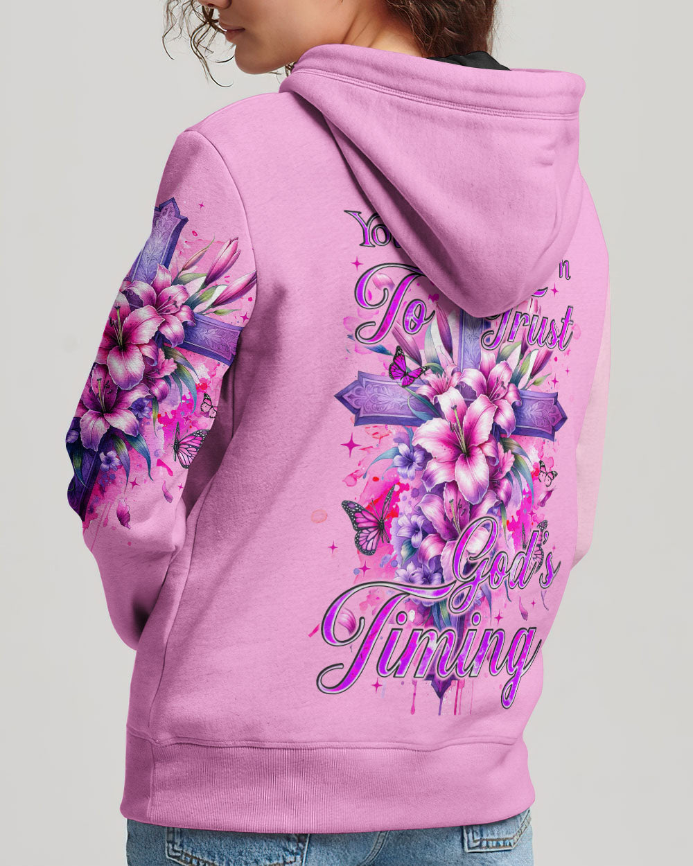 You Must Learn To Trust God's Timing Women's All Over Print Shirt - Tyqy0401231, easychoo.com