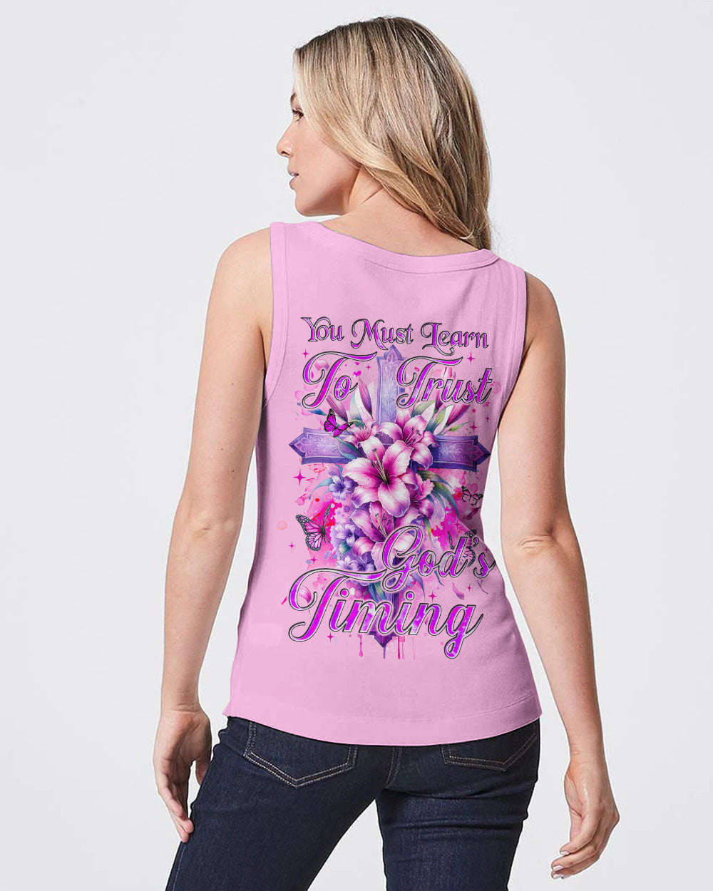 You Must Learn To Trust God's Timing Women's All Over Print Shirt - Tyqy0401231, easychoo.com
