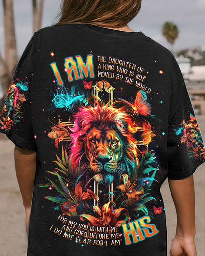 I Am The Daughter Of A King Lion Women's All Over Print Shirt - Tlnt1704241, easychoo.com