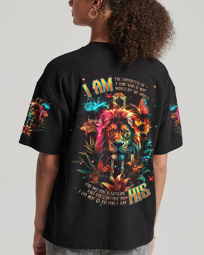 I Am The Daughter Of A King Lion Women's All Over Print Shirt - Tlnt1704241, easychoo.com