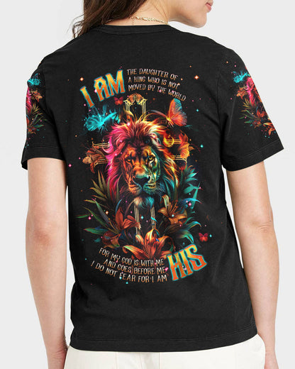 I Am The Daughter Of A King Lion Women's All Over Print Shirt - Tlnt1704241, easychoo.com