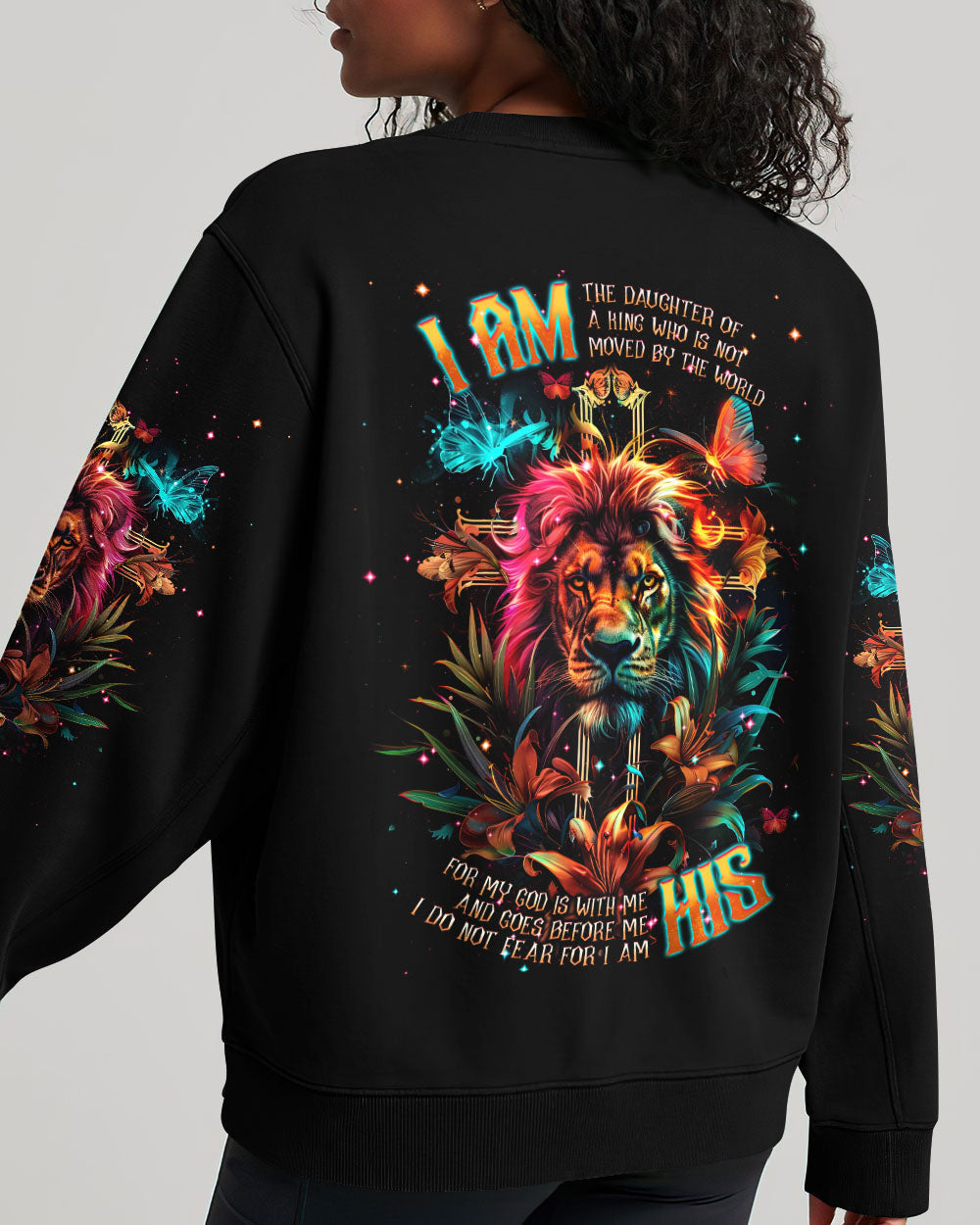I Am The Daughter Of A King Lion Women's All Over Print Shirt - Tlnt1704241, easychoo.com