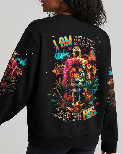 I Am The Daughter Of A King Lion Women's All Over Print Shirt - Tlnt1704241, easychoo.com