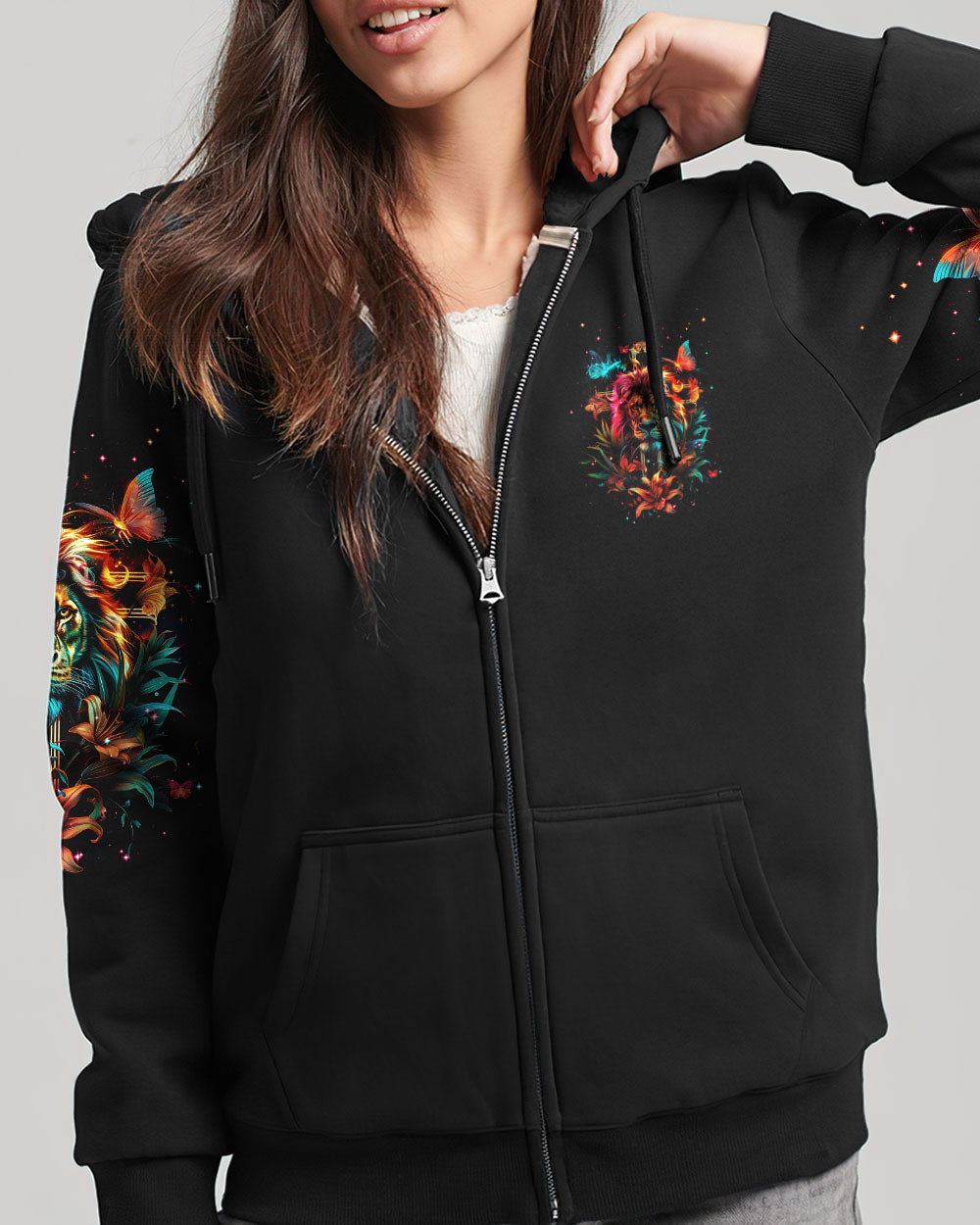 I Am The Daughter Of A King Lion Women's All Over Print Shirt - Tlnt1704241, easychoo.com