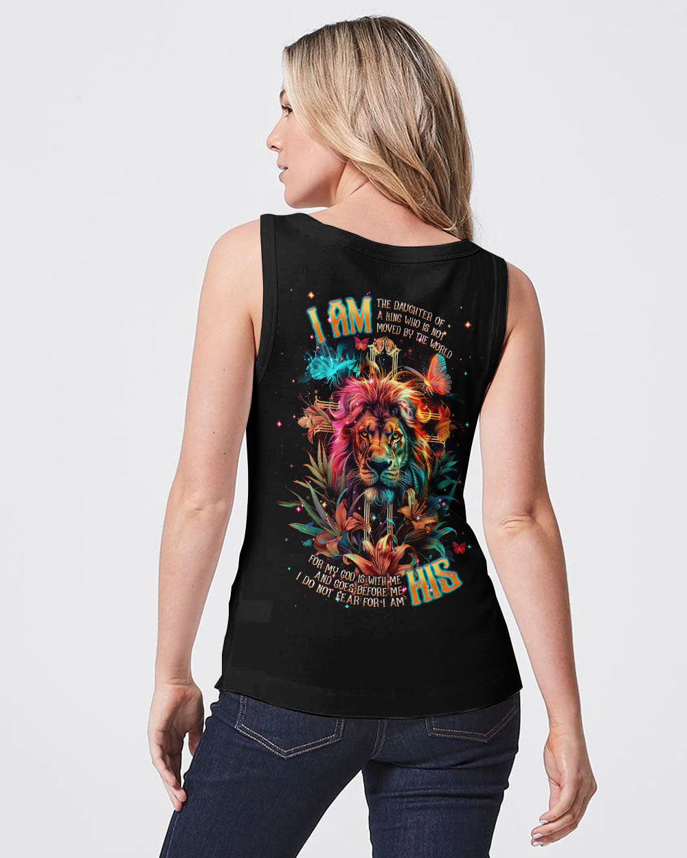 I Am The Daughter Of A King Lion Women's All Over Print Shirt - Tlnt1704241, easychoo.com