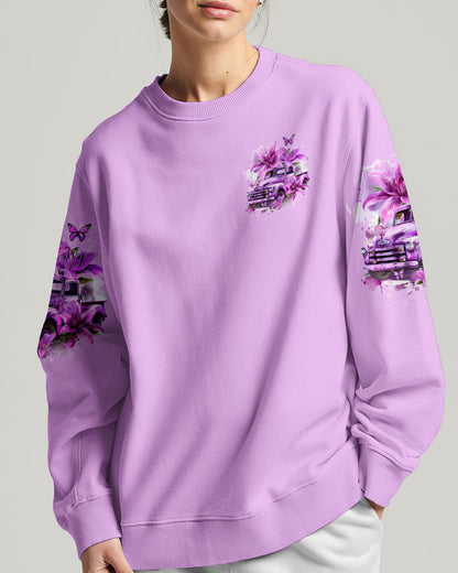 Jesus Take The Wheel Lilies Women's All Over Print Shirt - Tytd0405242, easychoo.com